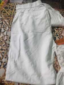 Combo Of4 White Pant ,Plazzo ,Chudidar And Pajama