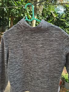 Heather Gray Fleece Jacket