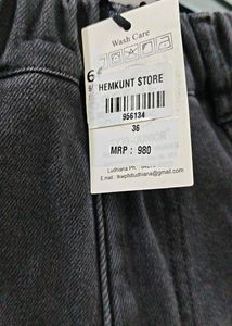 Stylish Washed Denim Jeans