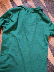 Women's Green Polo Shirt