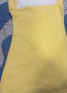 CuteCumber Yellow Waffledress