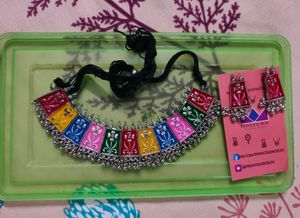 Jwellery set combo of 6 + 1 pendant and earrings