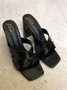 4 inch black heels