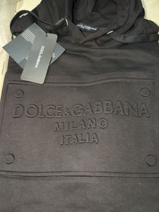 Dolce &amp; Gabbana Black Hoodie
