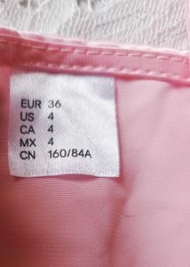 Pink Satin Tie-Detail Crop Top