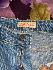 Distressed Denim Jeans