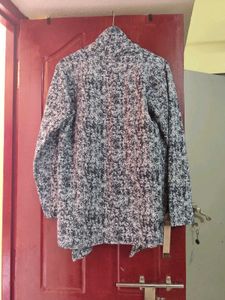 Women's Stylish Printed Open Front Jacket
