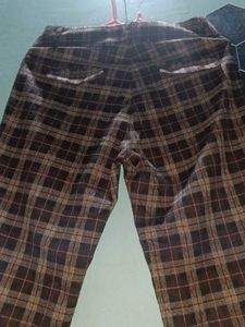 Chic Plaid Trousers