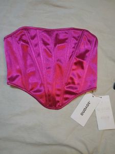 Savana Satin Corset Top