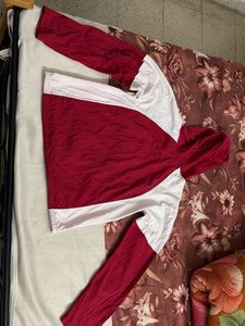 Colorblock Zip-Up Hoodie Jacket