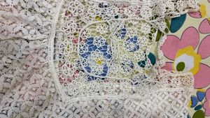 Boho Lace top for beach