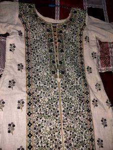Elegant Kurta With Duppata
