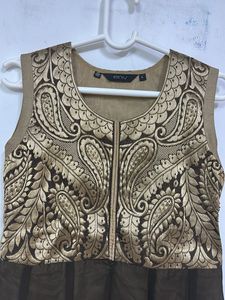 Elegant Embroidered Ethnic Dress