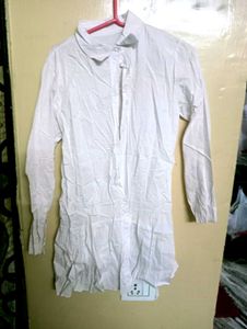 Chic White Shirt Dress