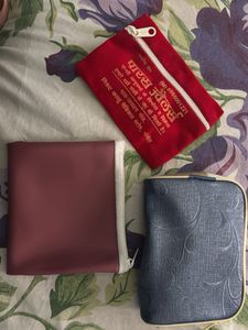 Set of 3 Small Pouches