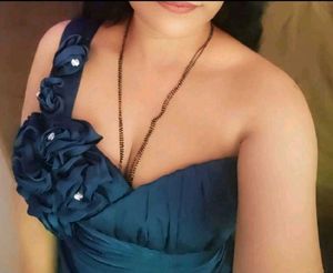 Blue Beautiful Customised Gown