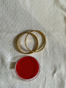 PREMIUM One Gram Gold Bangles 2-8 Size Brand New