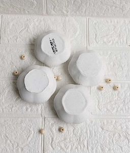 Lotus Shaped Concrete Holders (Set of 4)