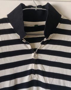 Casual Striped T-shirt Dress 😍