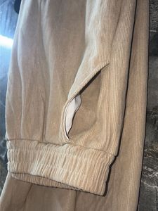 Corduroy Wide-Leg Pants with Elastic Waist 🤎