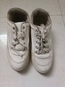 Chunky PU Platform Sneakers