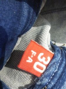 Blue Acid Wash Jeans