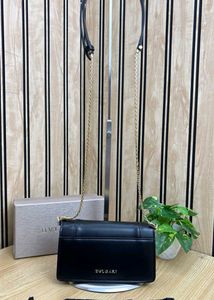 Bvlgari Black Serpenti Shoulder Bag