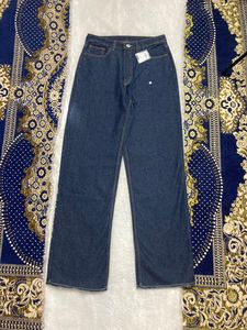 Branded Straight Fit Denim