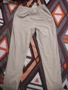 Men's Beige Athletic Pants