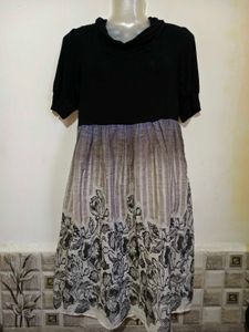 Chic Floral Print Midi Dress