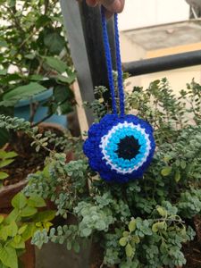 Handmade Evil Eye Crochet Charm