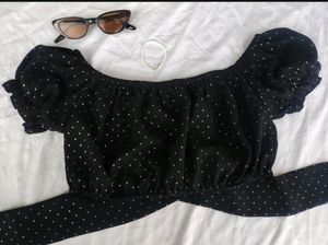 Off Shoulder Coquette Top