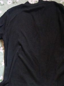 women's Black Quarter Zip Pullover