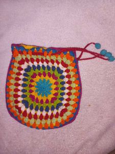 Crochet potli ❤️🎋💙