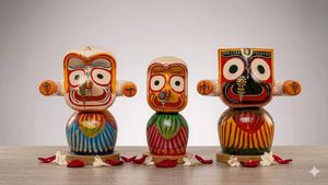 Balabhadra Subhadra Jagannath murti