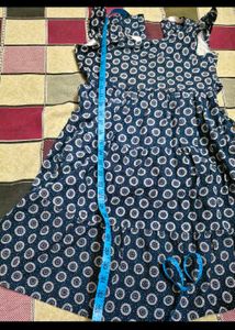 Beautiful Blue frock dress for 6-8 years girl