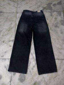 Black Wide Leg Jeans
