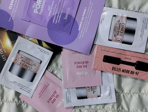 Benefit &amp; Clinique Skincare Sample Lot