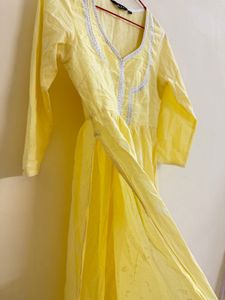 Beautiful Yellow Kurta