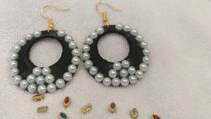 Silk Thread Earrings 🥰