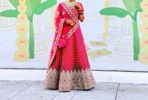 Red Bridal Lehenga Choli