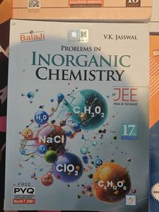 (Inorganic+organic) chemistry for JEE