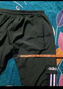 Vintage Adidas Green Cargo Track Pants