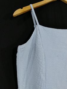 Light Blue Single Strap Jumpsuit (Women)