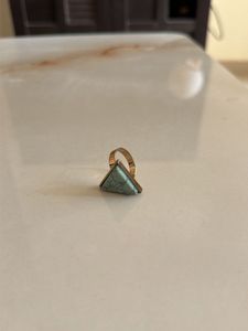 Triangle Stone Ring