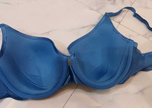 branded Elegant Blue Bra 36B