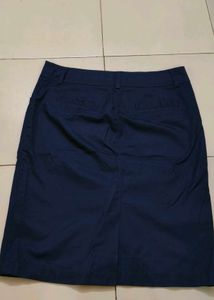 Navy blue skirt