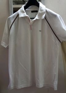 UNI SOURCE ENERGIE WHITE HALF T.SHIRT