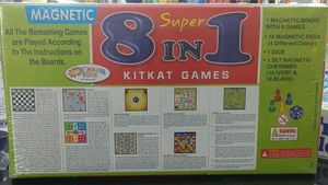 8 In 1 Magnetic Game Set