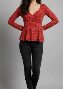 Valentine Special ❤️ Cute Heart Print Long Sleeve